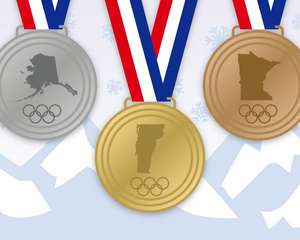 Top States, Hometowns for US Winter Olympic Athletes